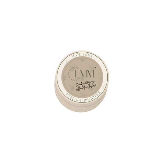 Goodbye lash extensions & ALOE natural lashes - eyelash cream remover