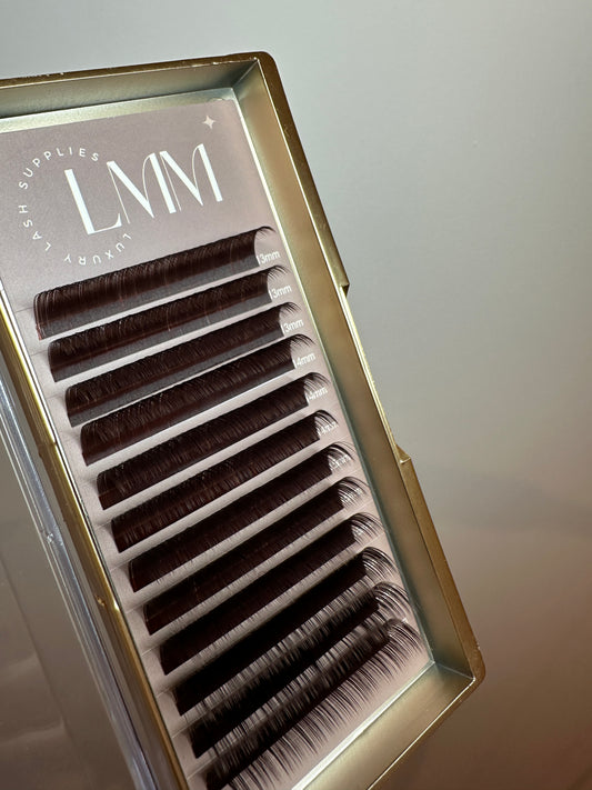 Luxury Satin Brown Russian Lashes